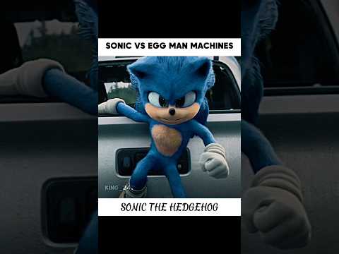 Sonic vs egg man machines 💀🔥 #sonic #sonicthehedgehog #sonicmovie #trendingvideos #viralvideos