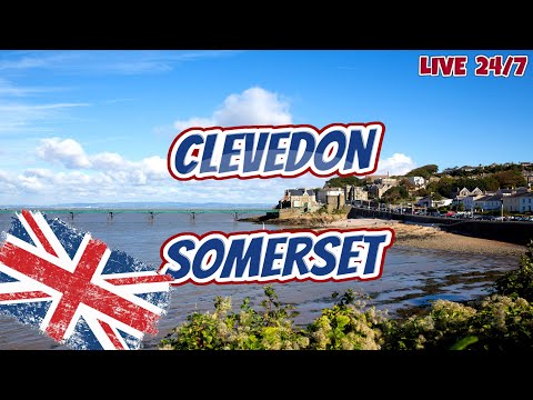 &#128308;&#127355;&#127352;&#127365;&#127348;&#128308;Clevedon Pier &amp; Heritage Trust Webcam&#127754;Somerset&#127958;️A Coastal Serenade&#127749; England&#127958;️