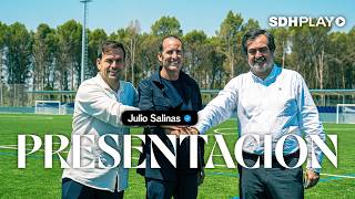 PRESENTACIÓN de JULIO SALINAS como Director de Cantera de la SD Huesca