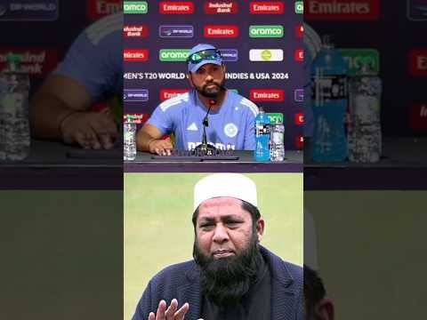 Rohit Sharma's reply to inzamam ul haq #shorts #shortsfeed #cricket #rohitsharma #inzmamulhaq