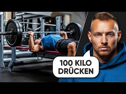 100 Kilo beim Bankdrücken schaffen - MACH DAS (Trainingsplan)