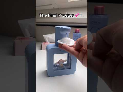 The cutest invention ever💕 #sanrio #sanriogirl #kuromi #sanriopuroland #soapdispenser #cinnamoroll