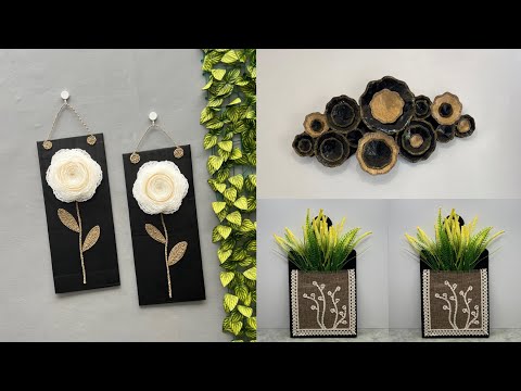 Best out of waste wall hanging ideas | Ide daur ulang menakjubkan dari barang bekas