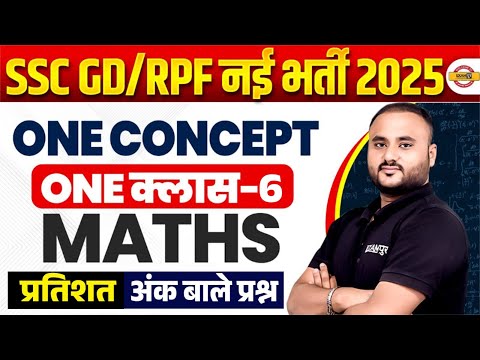 RPF CONSTABLE 2024 | SSC GD NEW VACANCY 2024 | PERCENTAGE CLASS | MATHS BY VIPUL SIR