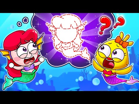 Baby Mermaid Got Lost on Halloween Song | Mermaid Got Lost | Safety Tips Kids Songs by Lamba Lamby