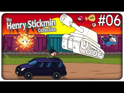 HENRY ED ELLIE E IL MEGA ASSALTO AL TRENO DEI TOPPAT | The Henry Stickmin Collection - ep.06