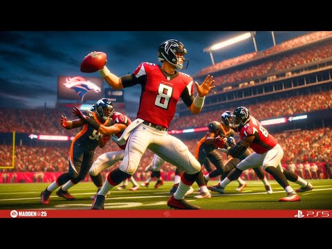 🏈 Falcons vs Broncos Madden 25 | NFL Week 11 | November 17, 2024 | PS5 4K Gameplay 🔥