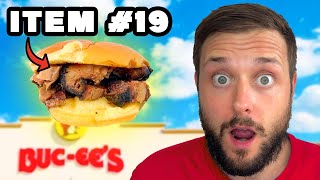 I Tried 19 BUC-EE'S Items!