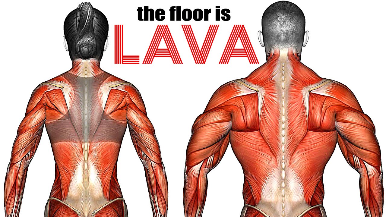 The Floor is Lava Workout Challenge