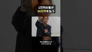 月1万円の客が30万円のプランを使う理由｜シリコンバレー流のプラン設計｜「あだちの極意」Vol.1 #Shorts