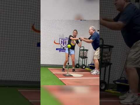 Inside A Lesson With a 2027 Softball Player