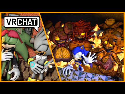 SONIC AND HOGGERS FRENNI'S 4! PART 2 JACK O GIRLS HAVE ME! IN VR CHAT!