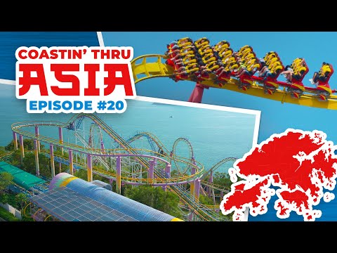 This Theme Park has the BEST Views Anywhere in the World! Our First Time at Ocean Park Hong Kong!