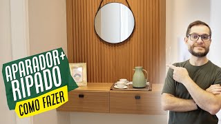 DIY - Cantinho do café com painel ripado incrível