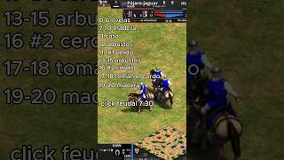 APERTURAS BÁSICAS DE AGE OF EMPIRES 2, En un minuto SCOUTS