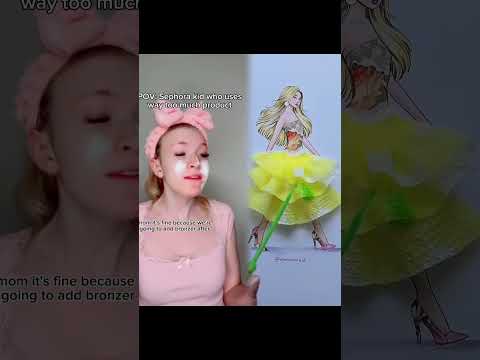 Sephora kid who uses too much product.. #pov