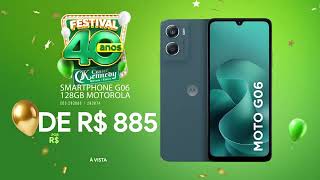 📱 Última semana! Ofertas em Telefonia | Festival 40 Anos CK