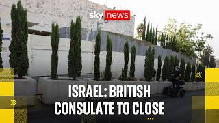 YouTube video thumbnail: Israel Announces Closure of British Consulate