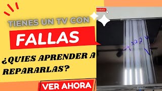 👉 Como quitar lineas y franjas  verticales en tv smart🚨 SOLUCION PASO A PASO PANEL LQ315T3HC64_CR2 📌