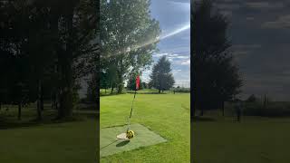 Day 6: Trying to get a hole in one on our Footgolf Course! ⚽️