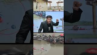 Gujarat Bridge collapse in vadodara - A mother was crying to save her son in the river #shorts