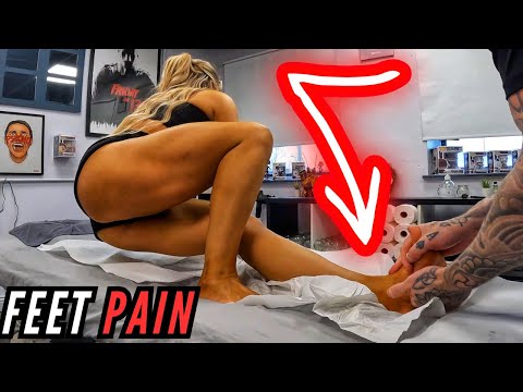 ASMR FEET PAIN GONE