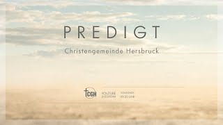 Gottesdienst am 31.05.2026