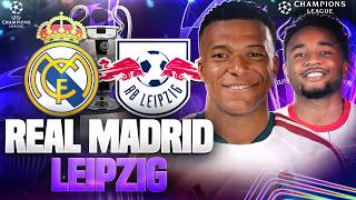 🔴 REAL MADRID - LEIPZIG /🏆Ligue des champions / Champions League ucl // Commentary