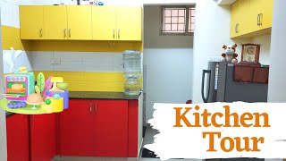 kitchen Tour semi Modular kitchen in Tamil