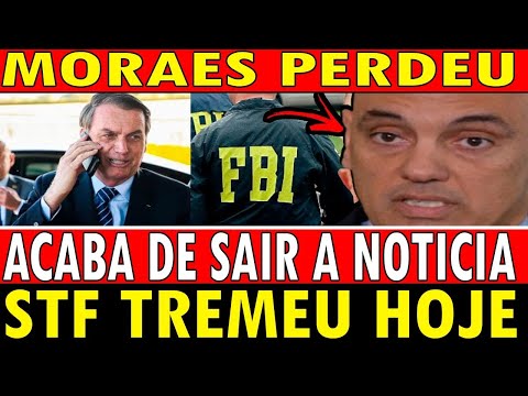 A CASA CAIU!! M0RAES SEM SAÍDA! AGORA É INTERNACIONAL!! BOLSONARO COMEMORA!