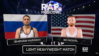 Shirvani Muradov vs Bo Nickal | RAF Moscow | September 5, 2026