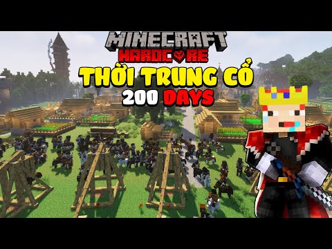 KiroMC tóm tắt 200 ngày  xây dựng đế chế cổ đại trong Minecraft Hardcore