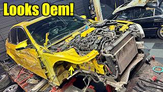 I Rebuilt The Smashed Frame On the BMW M3 Episode 4