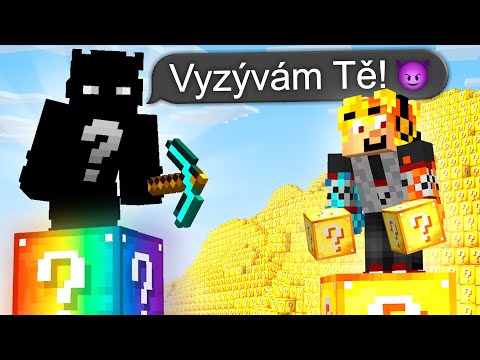 YouTuber mě vyzval na LUCKY BLOCK Souboj