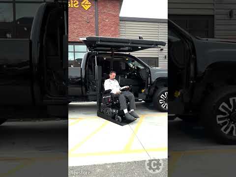Breaking Barriers: The Pickup That Puts Mobility First! ๐จ๐ผโ๐ฆฝโโก๏ธ