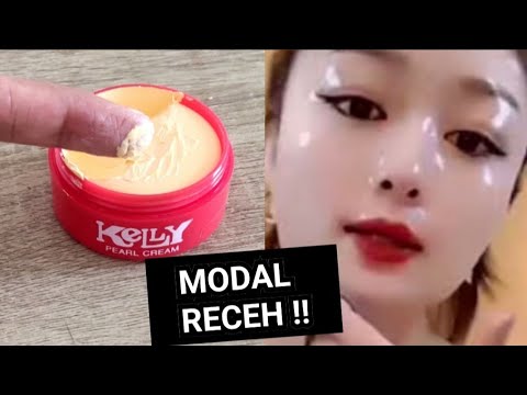 Di Sangka Pake Cream Mahal!! Ternyata Racik Sendiri Cream Glowing Pake Bedak Kely!!