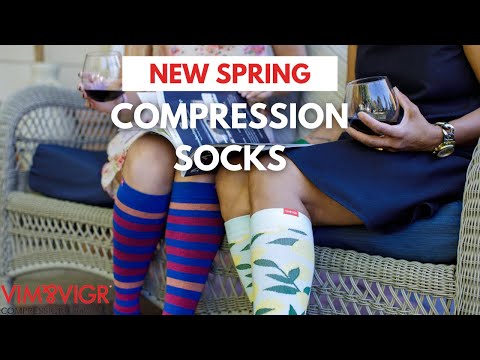 New Compression Socks - Dancing Into Spring!