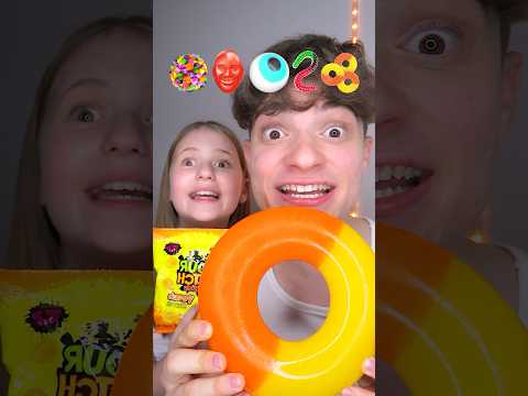 Giant Gummy Emojis ASMR With My Sister..? 😵‍💫