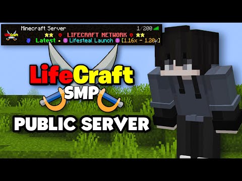 How To Join My Public Lifesteal SMP...