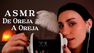 ASMR 3Dio Español🧡💤 Limpieza de Orejas & Masaje 🪔