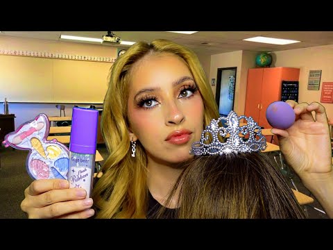 Se Confiesa?! ❤️😱LA POPULAR ANTIPATICA OBSESIONADA CONTIGO ✨| MaquillajexPeinado | ASMR Roleplay