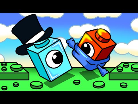 We Go on an Adorable Adventure as Tiny LEGO Bricks!