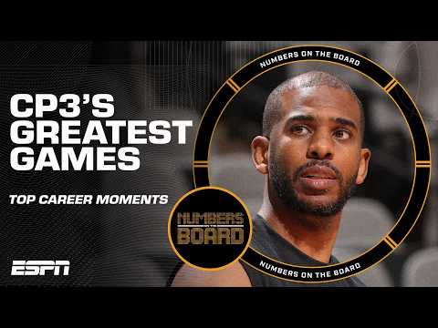 Remembering some of Chris Paul's greatest games 🏀 | Numbers on the Board