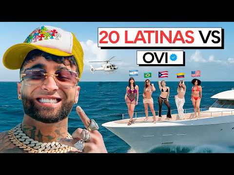 20 MUJERES DE DIFERENTES PAISES VS 1 ARTISTA: OVI 🇺🇸