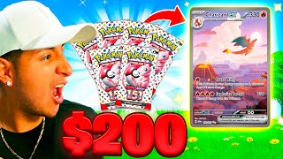 Abrí 5 cajas de Pokémon 151 y ENCONTRÉ el Charizard de $200? Unboxing TCG