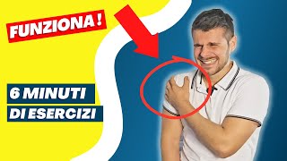Questa ROUTINE elimina il dolore alla SPALLA in 6 MINUTI