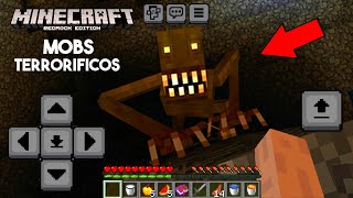 MOBS TERRORIFICOS ADDON para MINECRAFT PE 1.21 / cave dweller mod Minecraft Bedrock