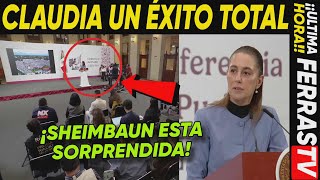 HACE UNOS MINUTOS ¡CLAUDIA UN EXITO TOTAL! CLAUDIA SHEIMBAUN ESTA SORPRENDIDA