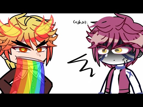 Rengoku and Akaza rates some of the Uppermoon's hairstyles || Gacha Club || Demon Slayer ||