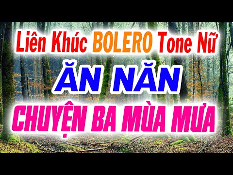 Liên Khúc Karaoke Trữ Tình Tone Nữ Dễ hát | Ăn Năn – Chuyện Ba Mùa Mưa | Karaoke Tuyết Nhi